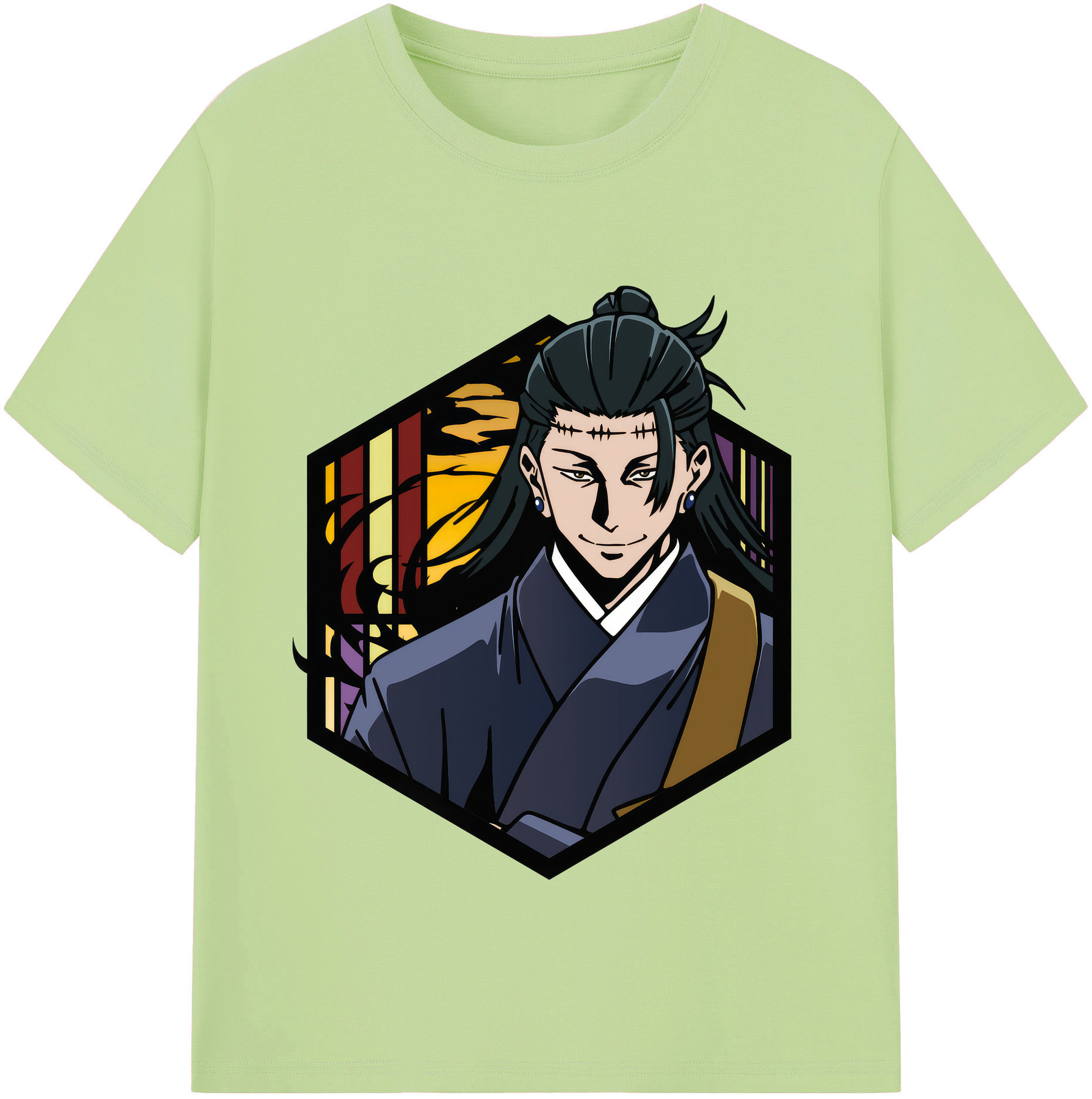 （画像用） 呪術廻戦 Jujutsu Kaisen 綿100％半袖Tシャツ（フロントプリント）